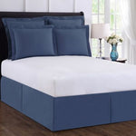 Wrap-Around Wonderskirt Twin Bed Skirt in Blue (Retail Price $24.99)