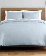 Nestwell Solid Sateen 2-Piece Twin Duvet Cover Set in Illusion Blue (Retail Price $65)