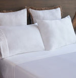 Everhome Egyptian Cotton Triple Pleat 700-Thread-Count Pillowcases in White (Set of 2)