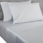 Nestwell Pima Cotton Sateen 500-Thread-Count Full Sheet Set in Oyster Mushroom