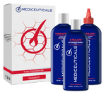 Scalp Treatment Kit - FLAKY / Dandruff - 3pc TheraRx 250 ml - X-Folate E-D-P 250 ml - Therapeutic 250 ml DANDRUFF
