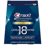 Crest 3DWhitestrips Radiant Express At-home Teeth Whitening Kit 14 Treatments