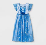 Toddler Girls' Frozen Elsa Fantasy NightGown - Blue 5T