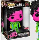 Funko POP! Marvel What If...? 10 Inch Infinity Killmonger #1058-Blacklight Jumbo