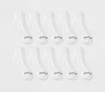 Bundle 3 Packs - Men's Comfort Stretch Ankle Socks 10 Pairs per pack, Size 6-12