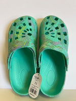 Foamwalk clogs - Tourquise Pattern - Size 11 (Retail Price $20)