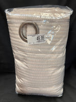 UGG Devon 84-Inch Grommet Room Darkening Window Curtain Panel in Oatmeal (Single) (Retail Price $49.99)