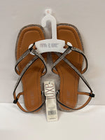 Womens Fifth & Luxe Black Strappy Sandals - Size 6 (Retail Price $36)