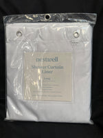 Nestwell - Shower Curtain Liner -  White 70in x 84in (Retail Price $23)