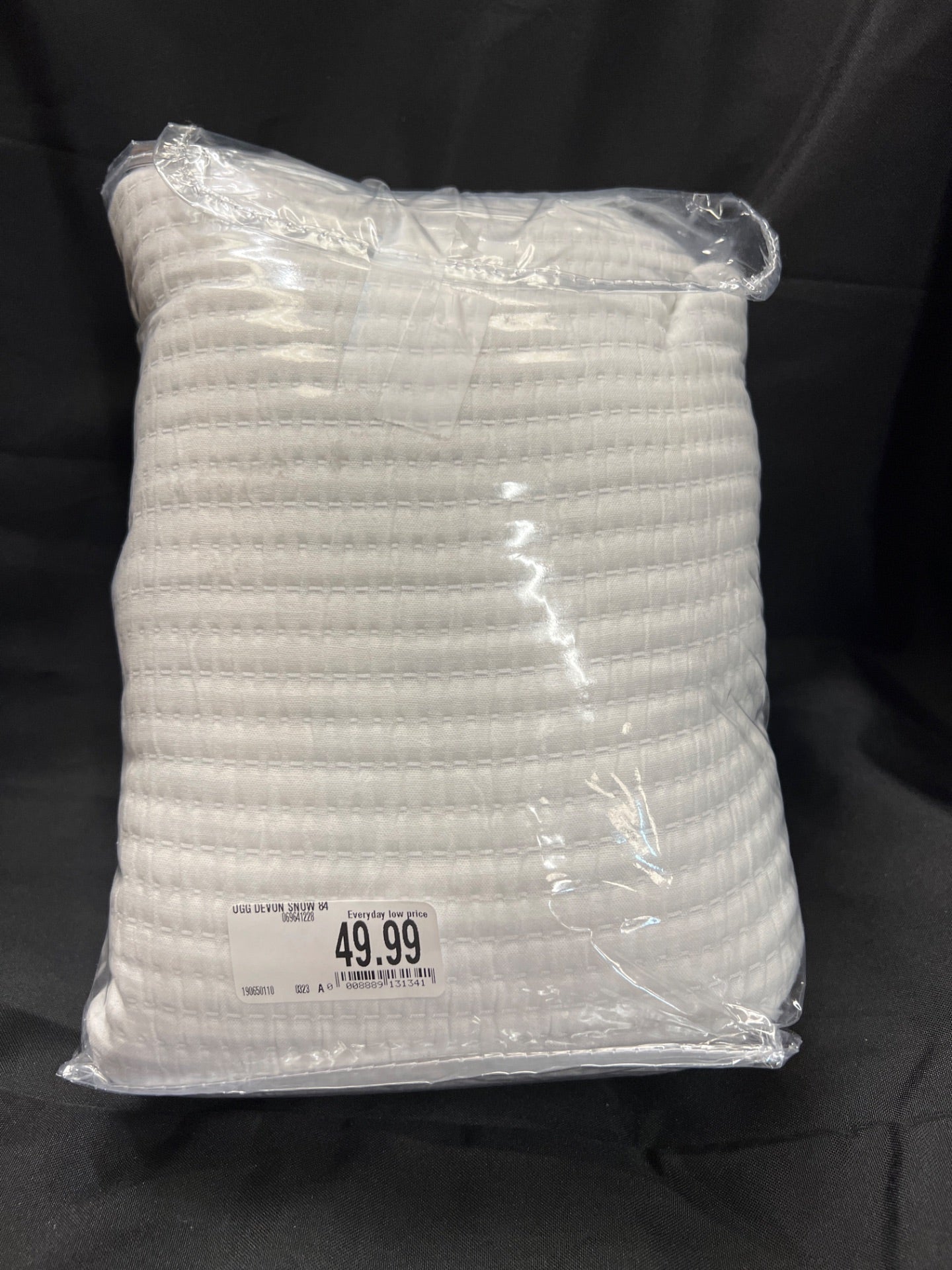 UGG Devon 84-Inch Grommet Room Darkening Window Curtain Panel in Snow (Single) (Retail Price $49.99)