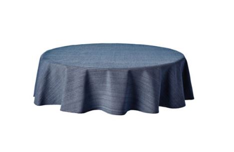 Our Table Textured 90-Inch Round Tablecloth