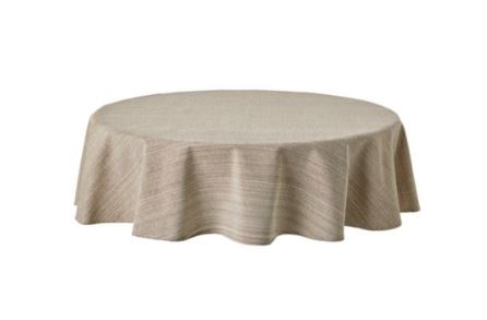 Our Table Textured 90-Inch Round Tablecloth