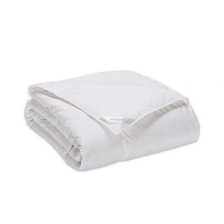 Nestwell Light Warmth White Down Twin Comforter in White (Retail Price $195)