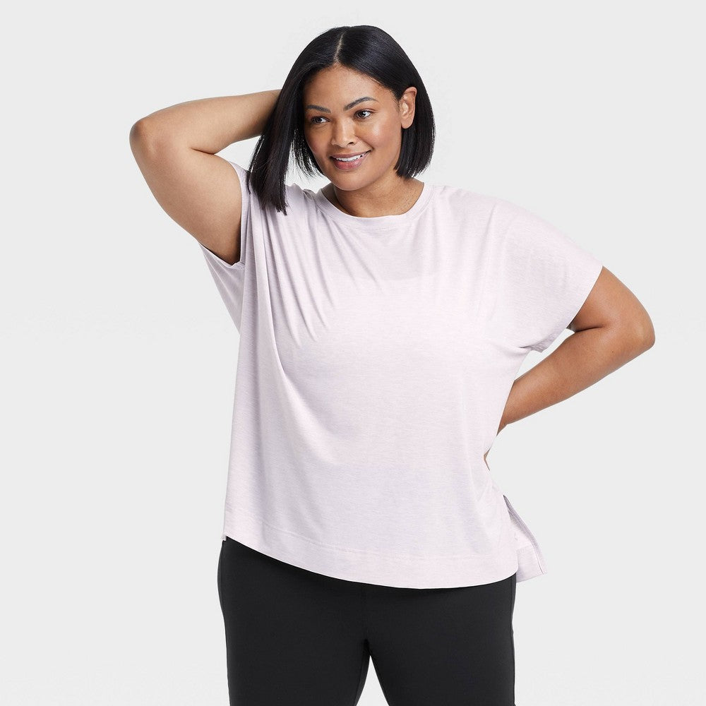 Women's Plus Size Active Short Sleeve Top - All in Motion™