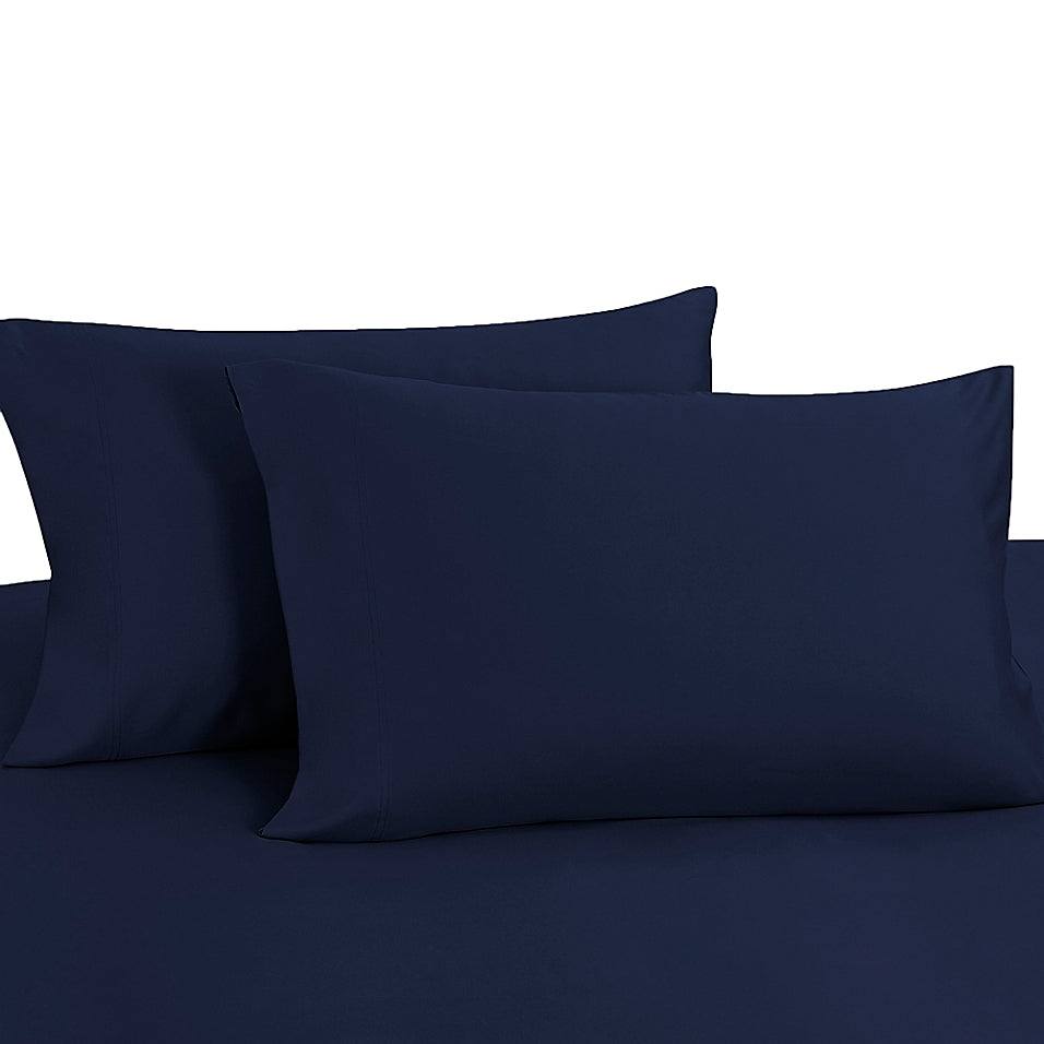 Studio 3B 300-Thread-Count Standard/Queen Pillowcases in Dress Blue (Set of 2) (Retail Price $28)