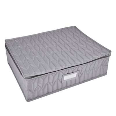 Our Table Quilted Mug Storage Case in Grey (Retail Price $40)