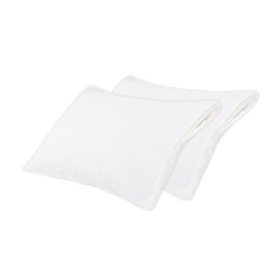 Nestwell Cotton Comfort Standard/Queen Pillow Protectors (Set of 2) (Retail Price $11)