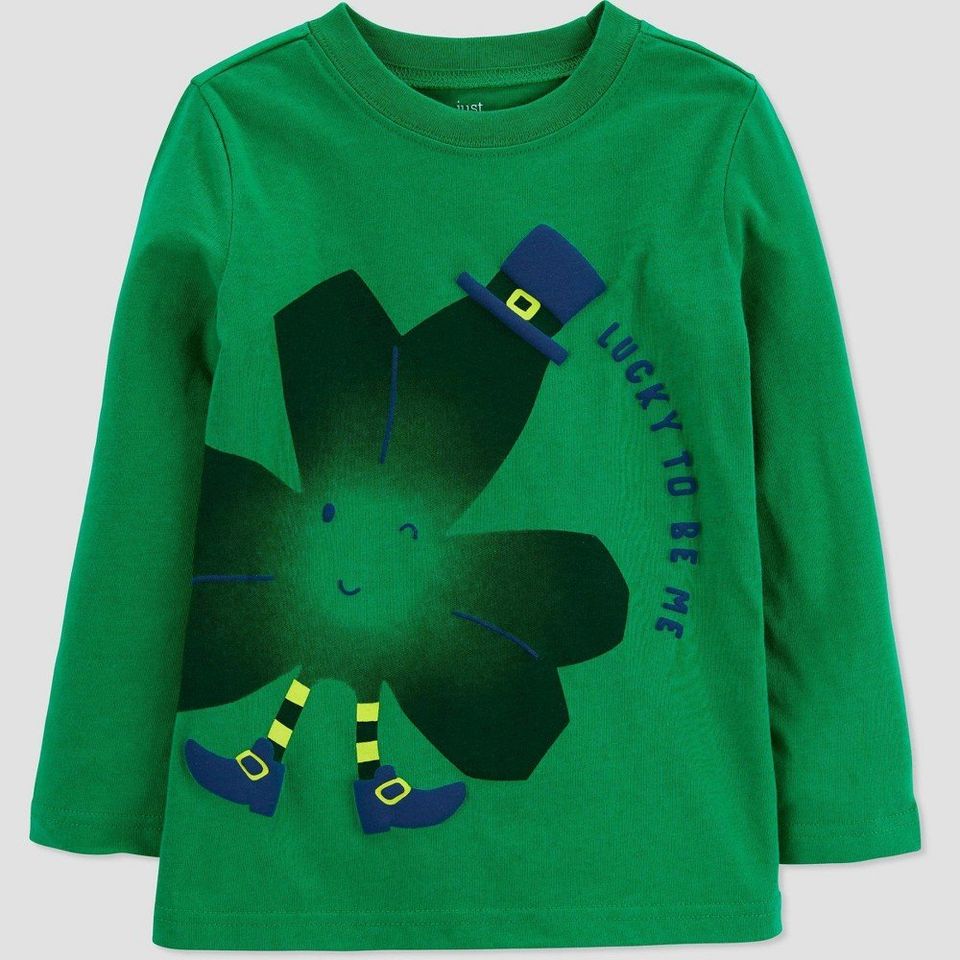 Carter's Just One You Toddler Boys' 'Mr. Mischief' T-Shirt - Green 5T