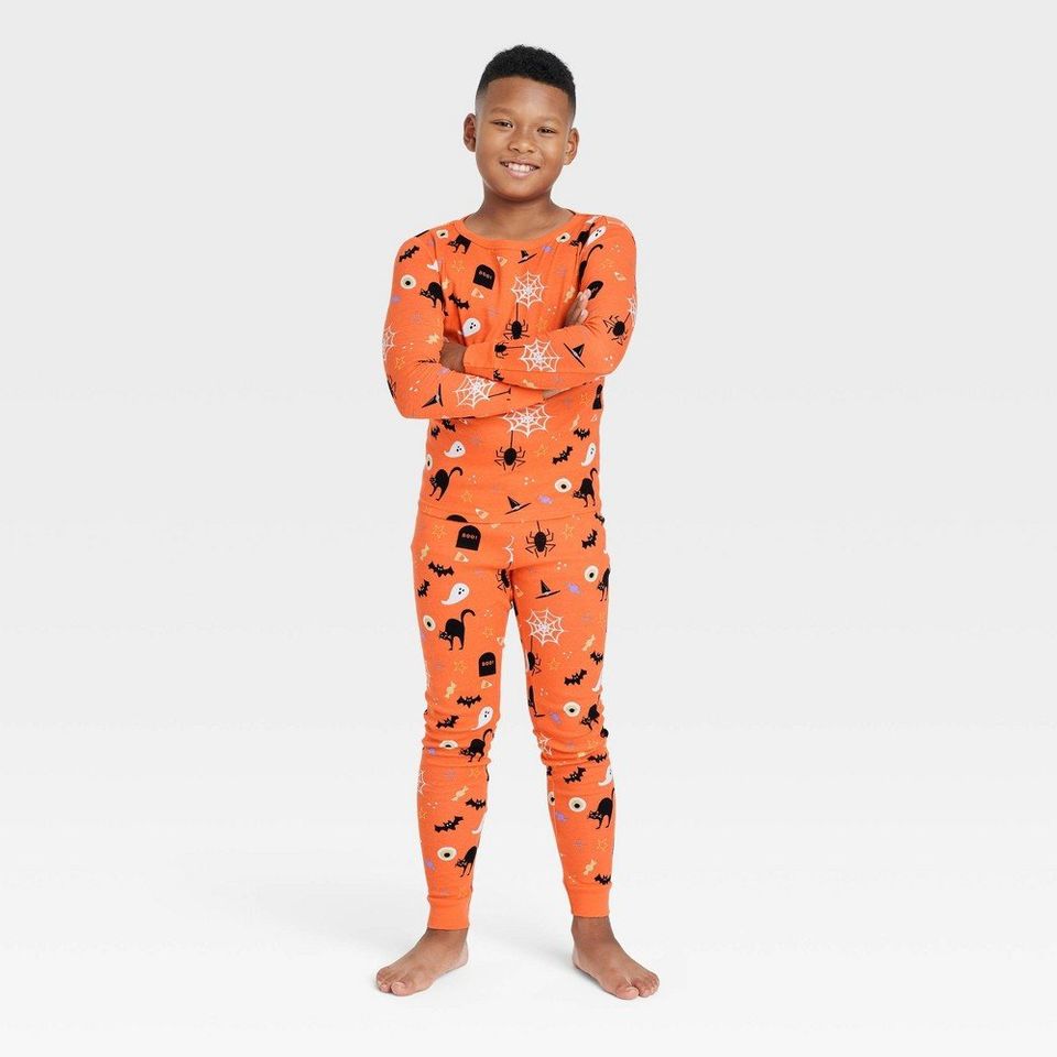 Kids' Halloween Matching Family Snug Fit Pajama Set - Hyde & EEK! Size 6