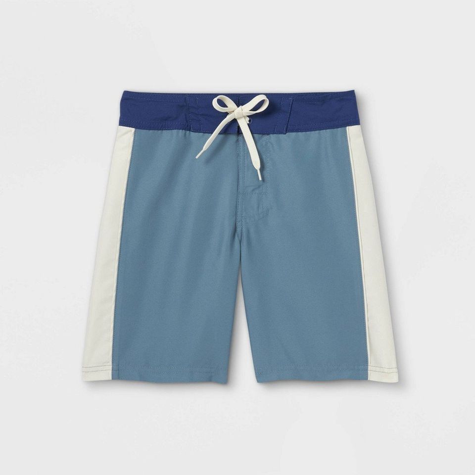 Boys' Colorblock Swim Trunks - Art Class - Blue 6