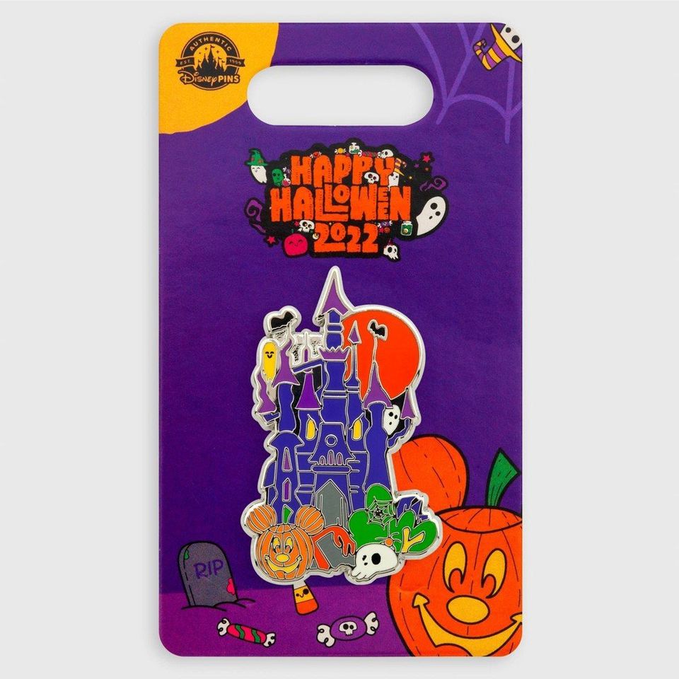 Castle Halloween Pin