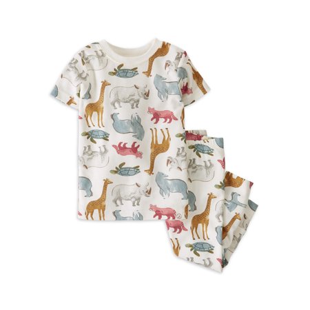 Little Planet Carter's Baby Neutral Snug Fit Organic Cotton  PJ Set - 12M