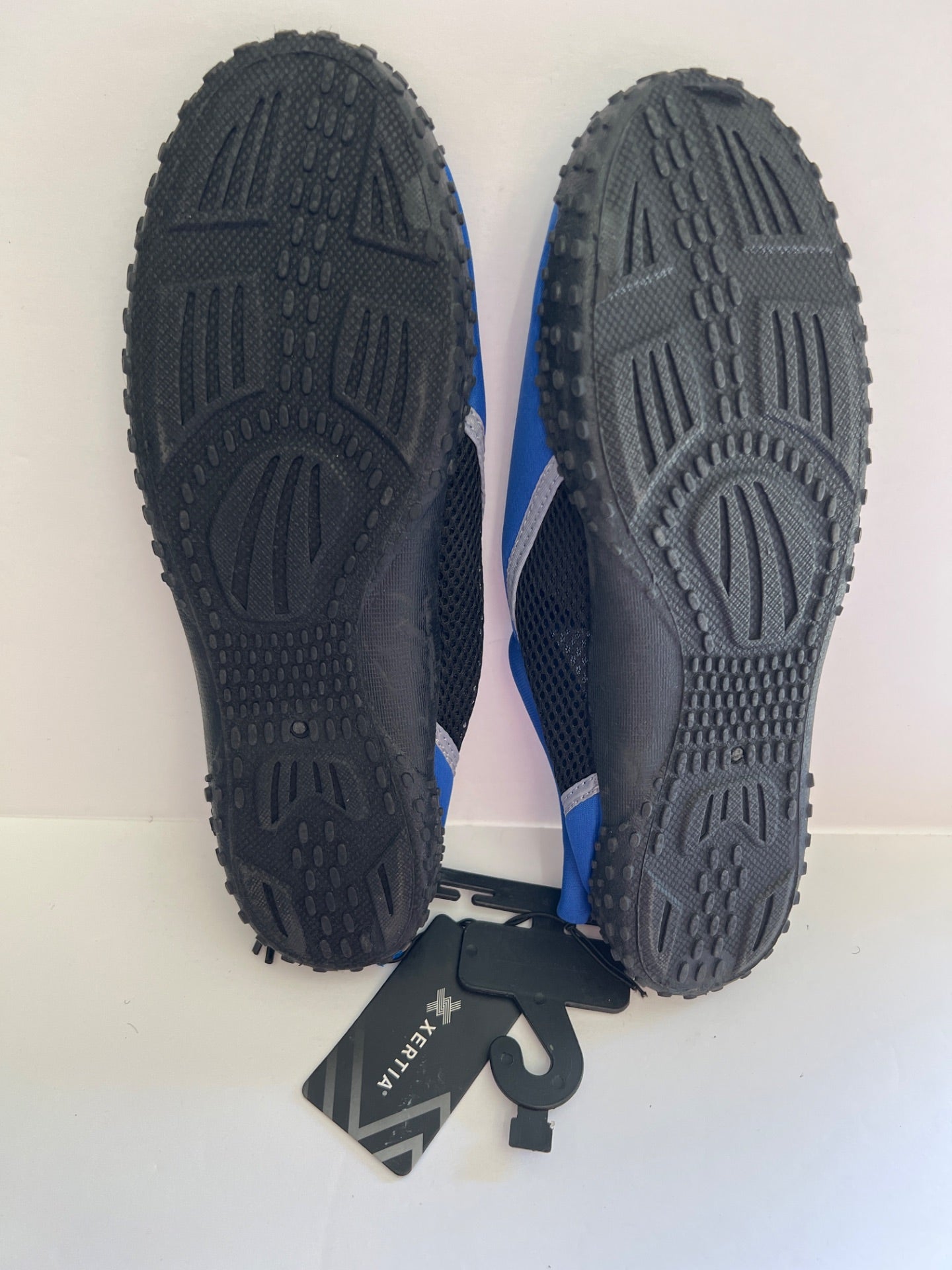 Aqua Shoes with Drawstring - Blue/Black - Size S (7/8) (Retail Price $24)