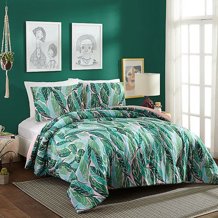 Justina Blakeney Nana Twin XL Comforter Set in Green (Retail Price $69.99)