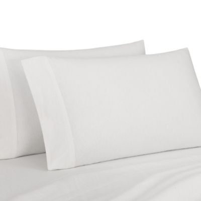 Bee & Willow Cotton Flannel Standard/Queen Pillowcases in Coconut Milk (Set of 2) (Retail Price $22)