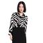 Women's Zebra Print Blouse - Sergio Hudson x Target Black/White XXS