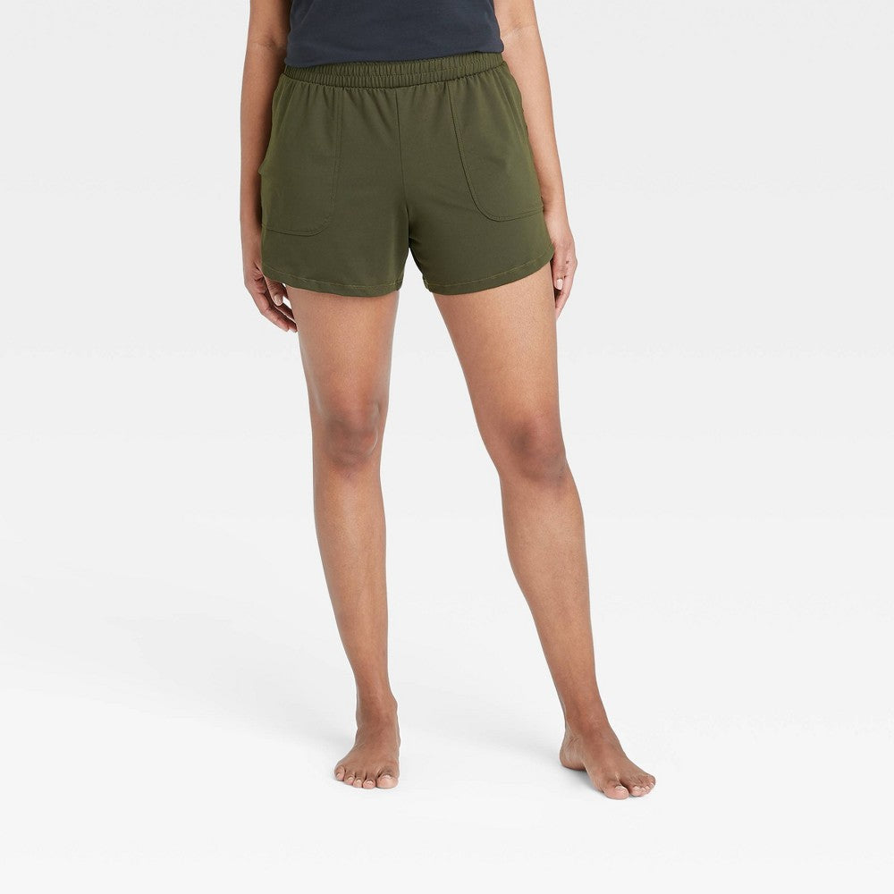 Women's Mid-Rise Knit Shorts 5" - all in Motion™