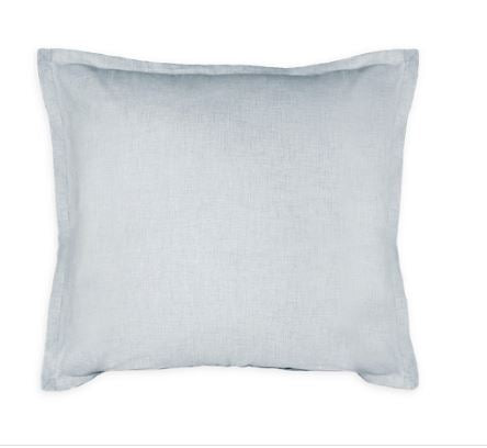 The Threadery Cotton Cashmere European Pillow Sham in Light Grey