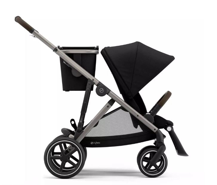 Cybex Gazelle S Modular Stroller (Deep Black with Taupe Frame)