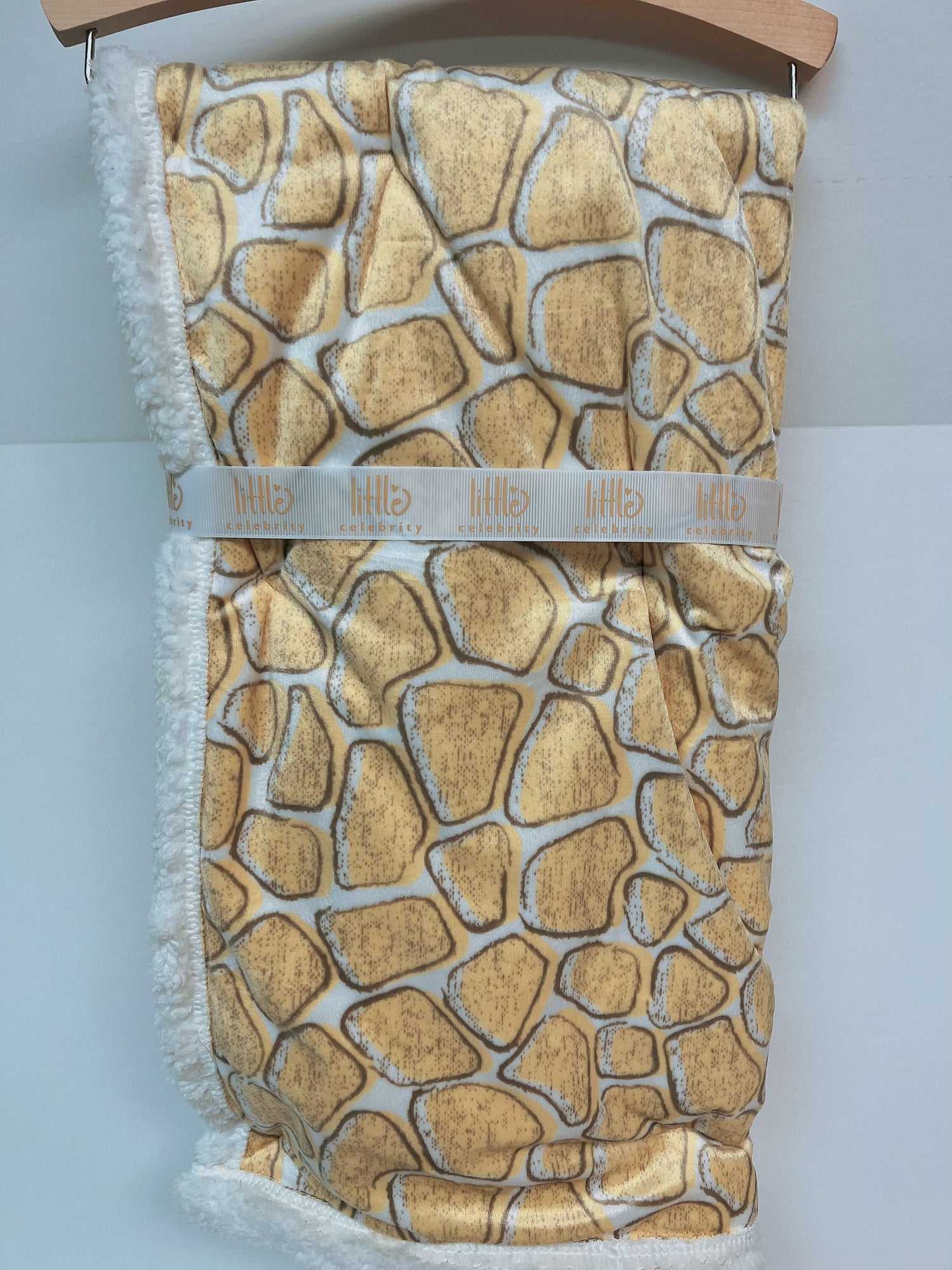 Little Celebrity Baby Blanket Yellow - Tiger