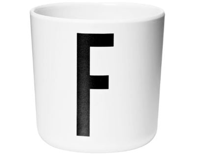 Design Letters Personal Melamine Cup - F