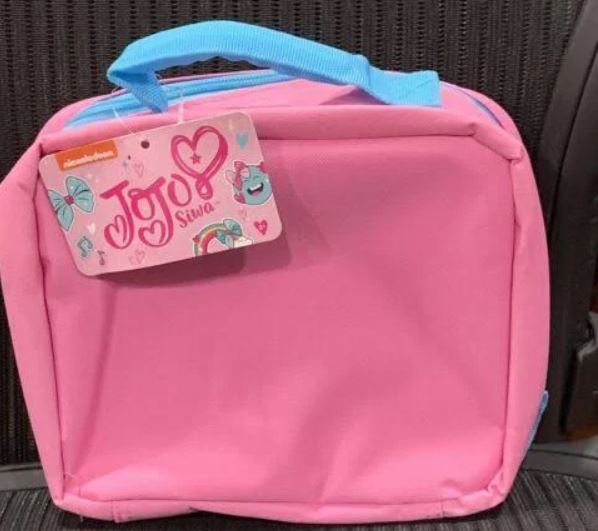 Jojo Siwa School Lunchbox, Insulated Girls Lunch Bag Shine Your Light Jojo Loves