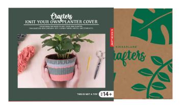 Crafters Knit Your Own Planter Cover