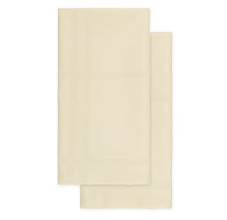 Simply Essential Solid Windowpane Napkins in Yellow (Set of 2)