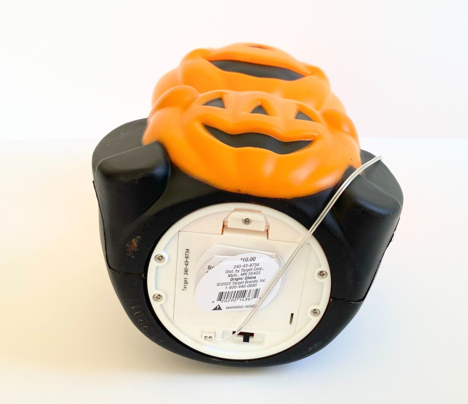 Light up Hyde & Eek Halloween 2022 Pumpkin Man Blow Mold