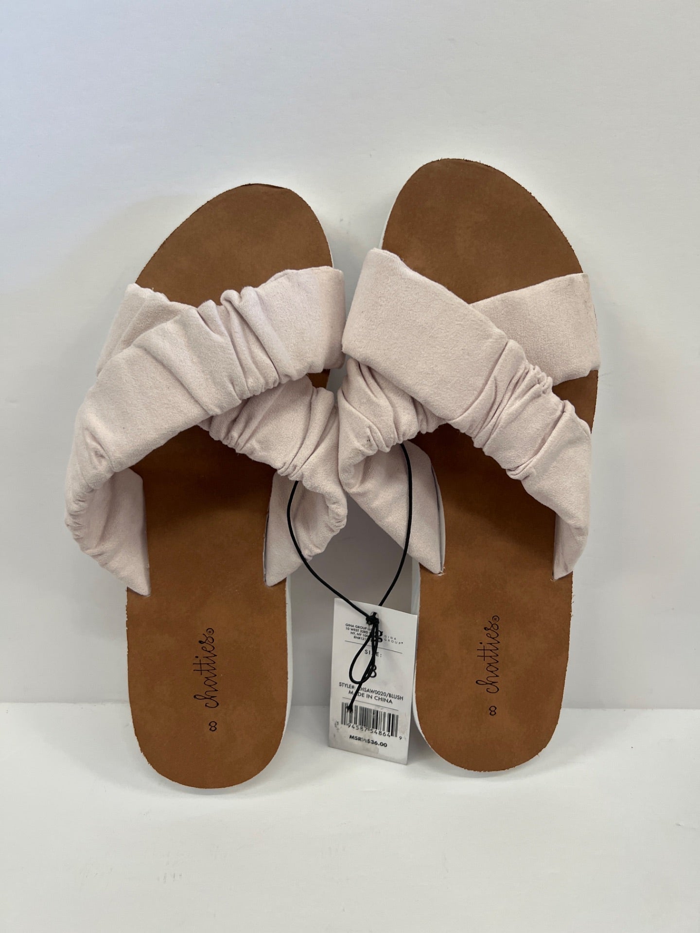 Chatties Slide Sandals - Blush Pink - Size 8 (Retail Price $36)