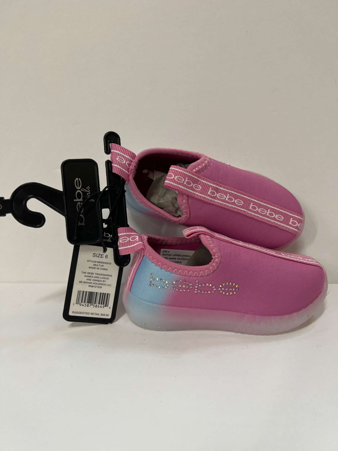 Bebe Toddlers Shoes - Pink - Size 6 (Retail Price $40)