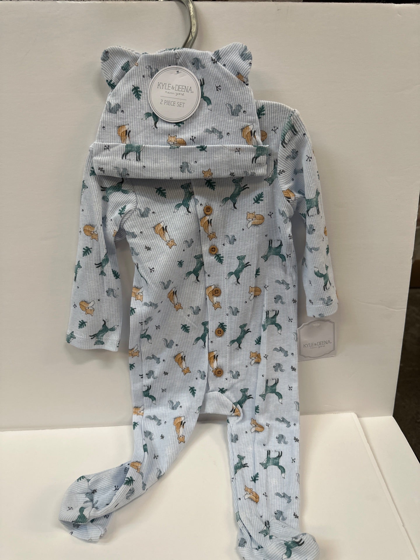 Kyle & Deena - Infant Onesies - Size 3-6m - Fox Print (Retail Price $21.99)