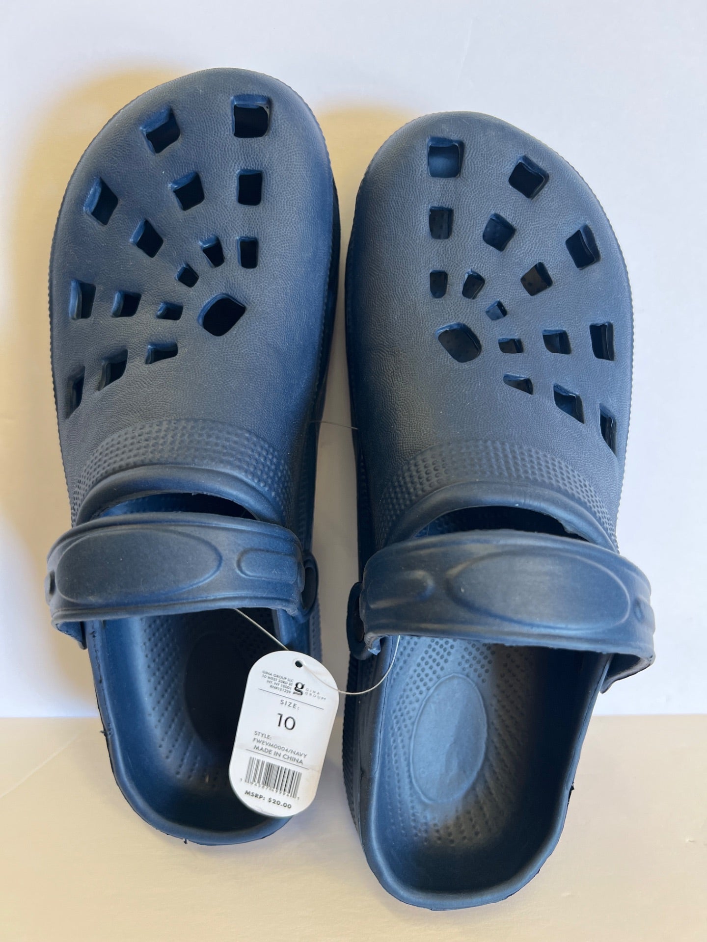 Foamwalk clogs - Navy - Size 10 (Retail Price $20)